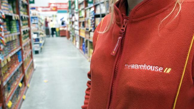 Astaff member working at a Warehouse Group store north of Auckland. Picture: Brendon O’Hagan/Bloomberg