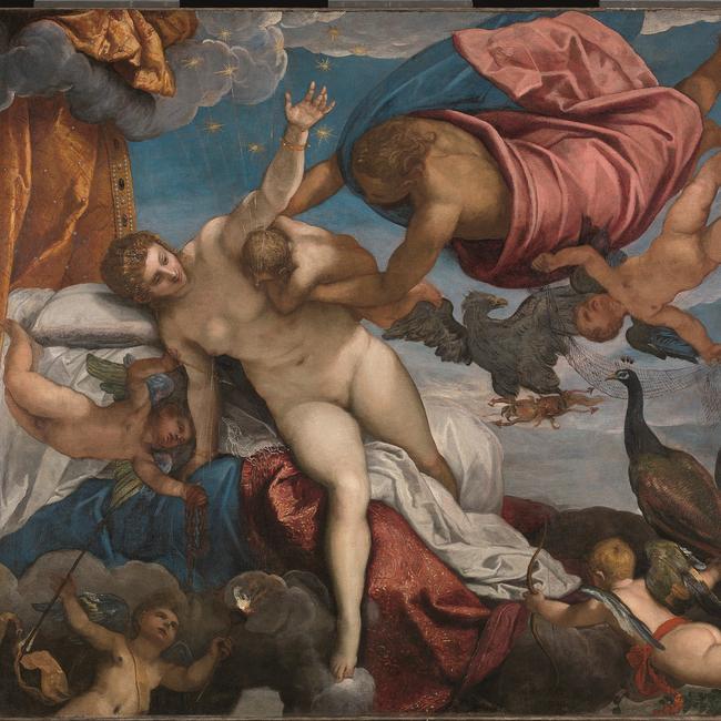 Jacopo Tintoretto (Italy c 1518–1594) The origin of the Milky Way c 1575, oil on canvas, 149.4 x 168cm, The National Gallery, London. Picture: Supplied.