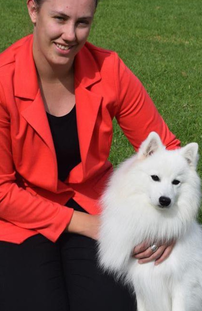 Dog trainer Courtnie Donlan was charged with an alleged knife attack. Picture: Supplied/Facebook