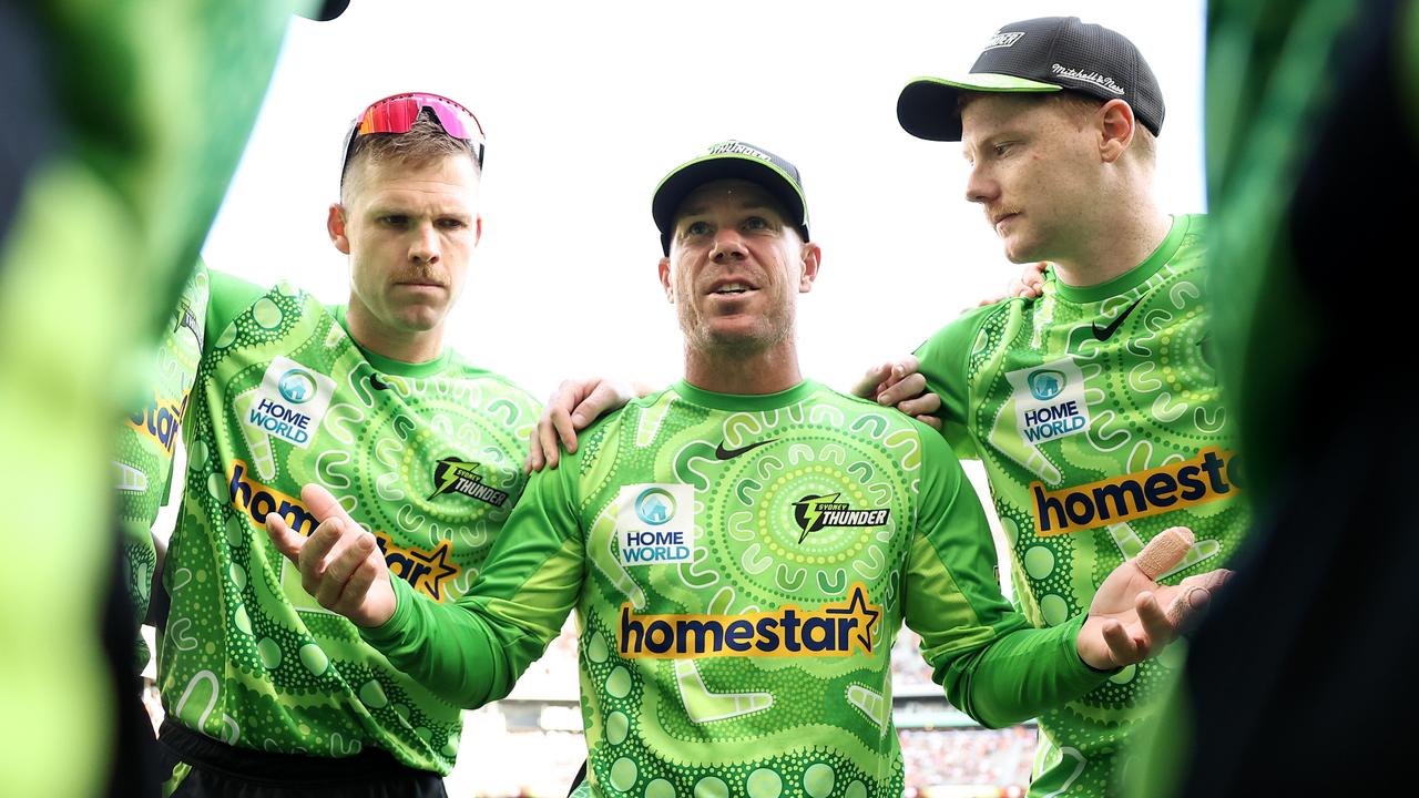 David Warner has been named the BBL’s best skipper. (Photo by Paul Kane/Getty Images)