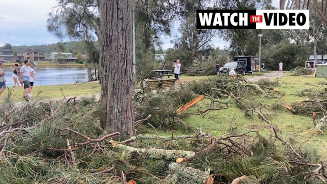 Tornado hits Sydney's northern beaches