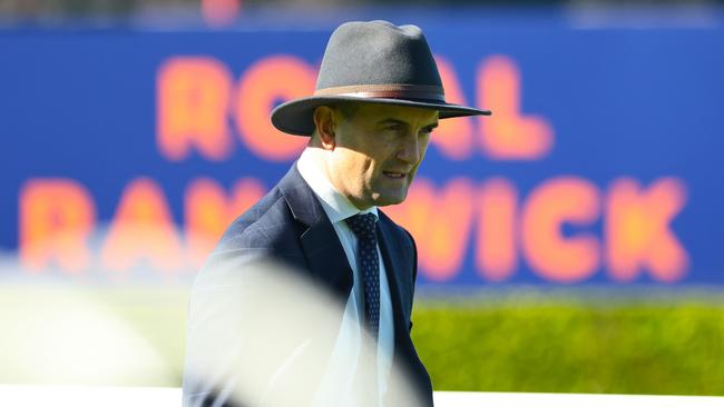 Newly-appointed Racing NSW Chief Steward Tom Moxon at Randwick on Saturday. Picture: Jeremy Ng / Getty Images