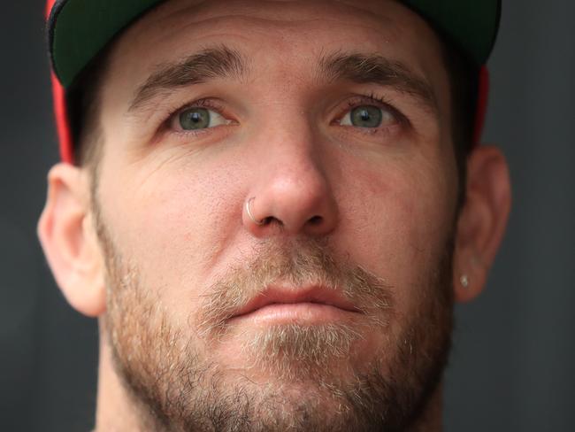 HOLD FOR SUNDAY HERALD SUN ONLY----Former Collingwood AFL player Dane Swan has retired and written a book. Picture: Alex Coppel.