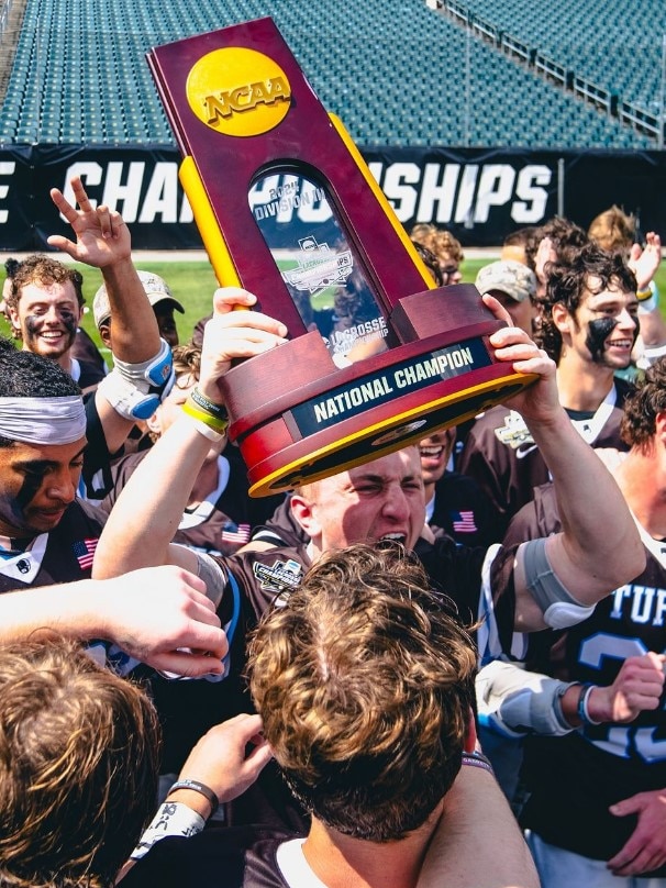 The team celebration the national championship. Photo: Instagram