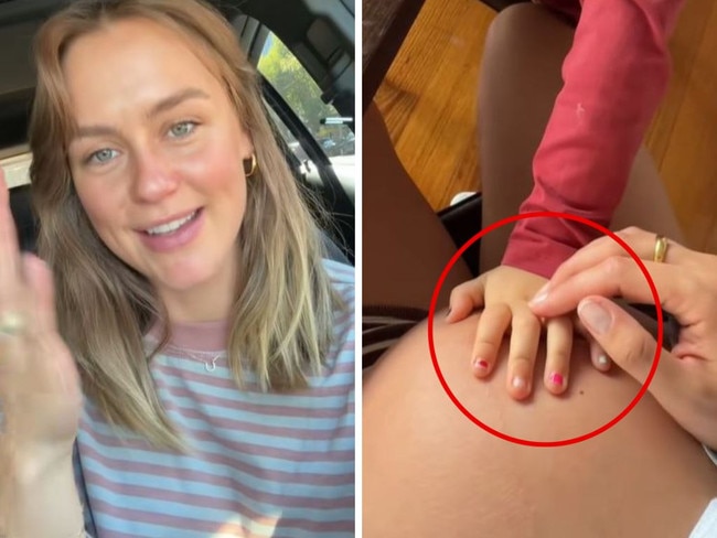 Steph Claire Smith has responded to a troll. Picture: TikTok
