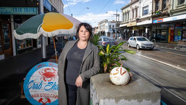 Katie Marron was one of the business owners furious about a Yarra Council plan. Picture: Mark Stewart