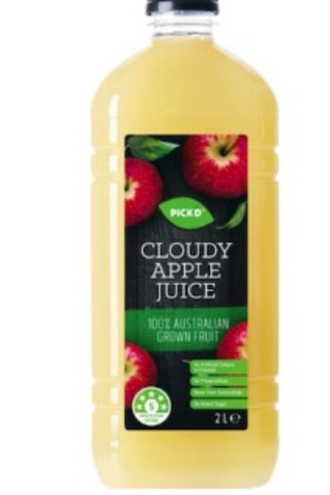 Aldi recalls PICK’D Cloudy Apple Juice 2L from stores across Australia