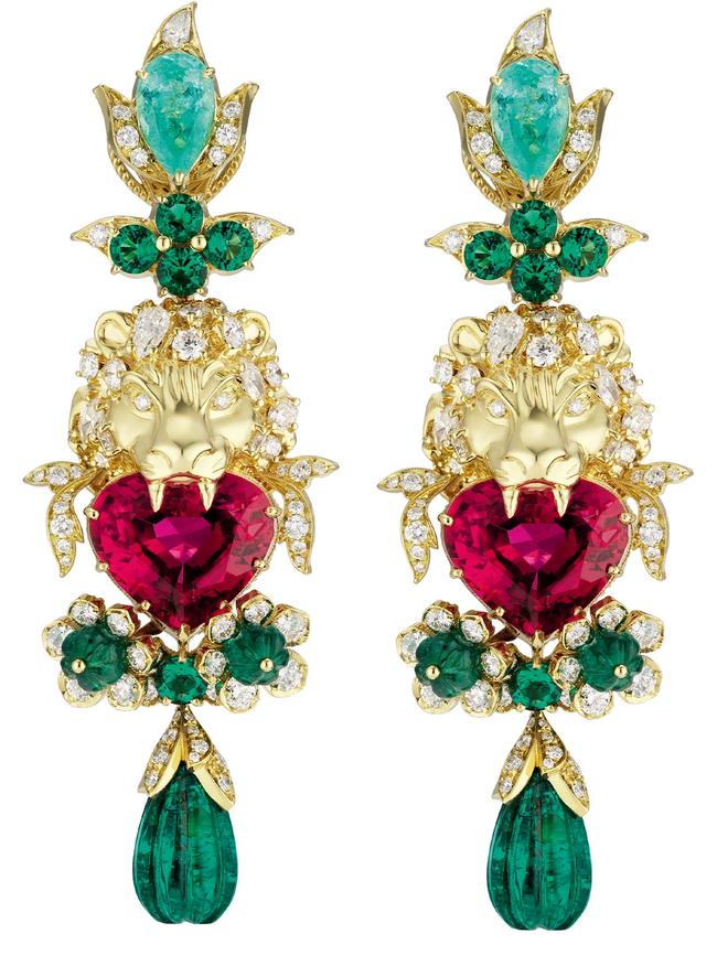 Piece by Alessandro Michele for Gucci latest high jewellery collection.