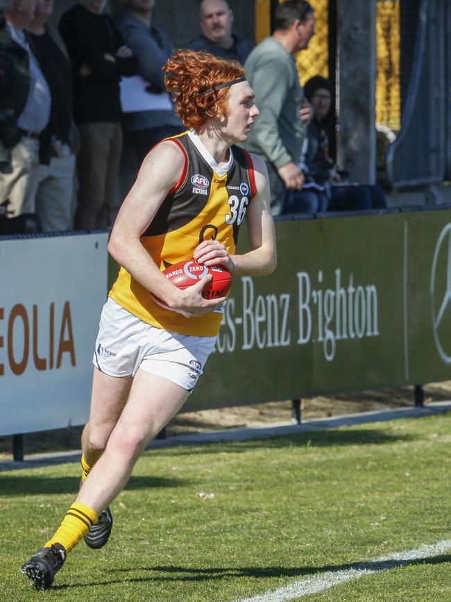 Rosebud’s Stephen Cumming playing for the Stingrays last season. Picture: Valeriu Campan