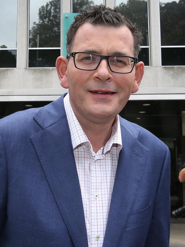 Daniel Andrews was re-elected as Victorian premier. Picture: David Caird