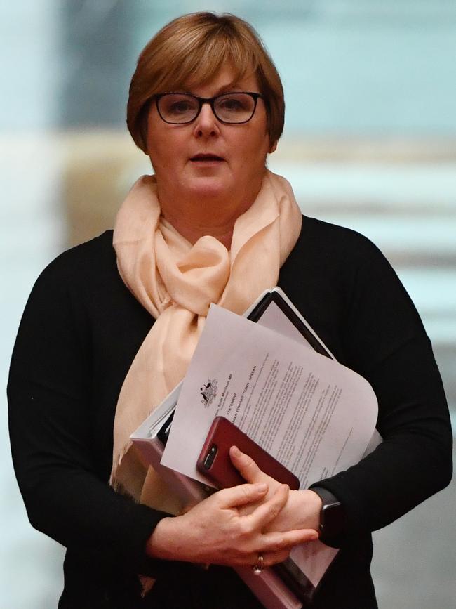 Defence Minister Linda Reynolds. Picture: AAP