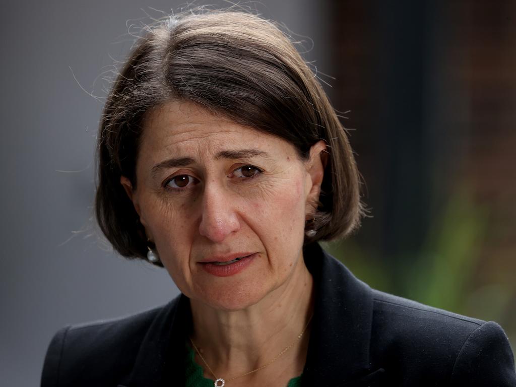 NSW Premier Gladys Berejiklian has warned there will be a double digit surge in hotel quarantine infections on Thursday. Picture: Dylan Coker/NCA NewsWire