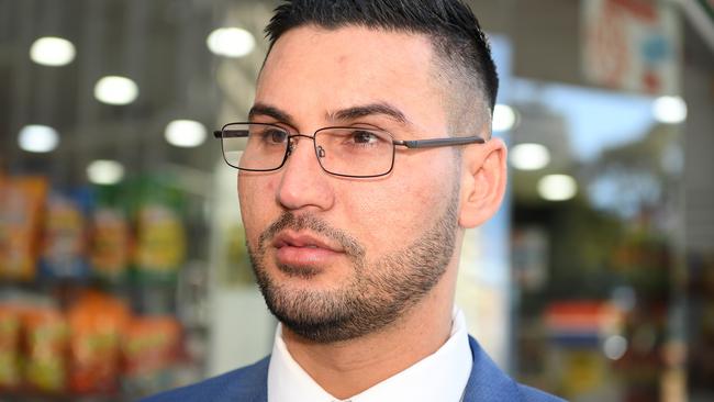 Salim Mehajer at a previous court hearing. Picture: AAP Image/Joel Carrett