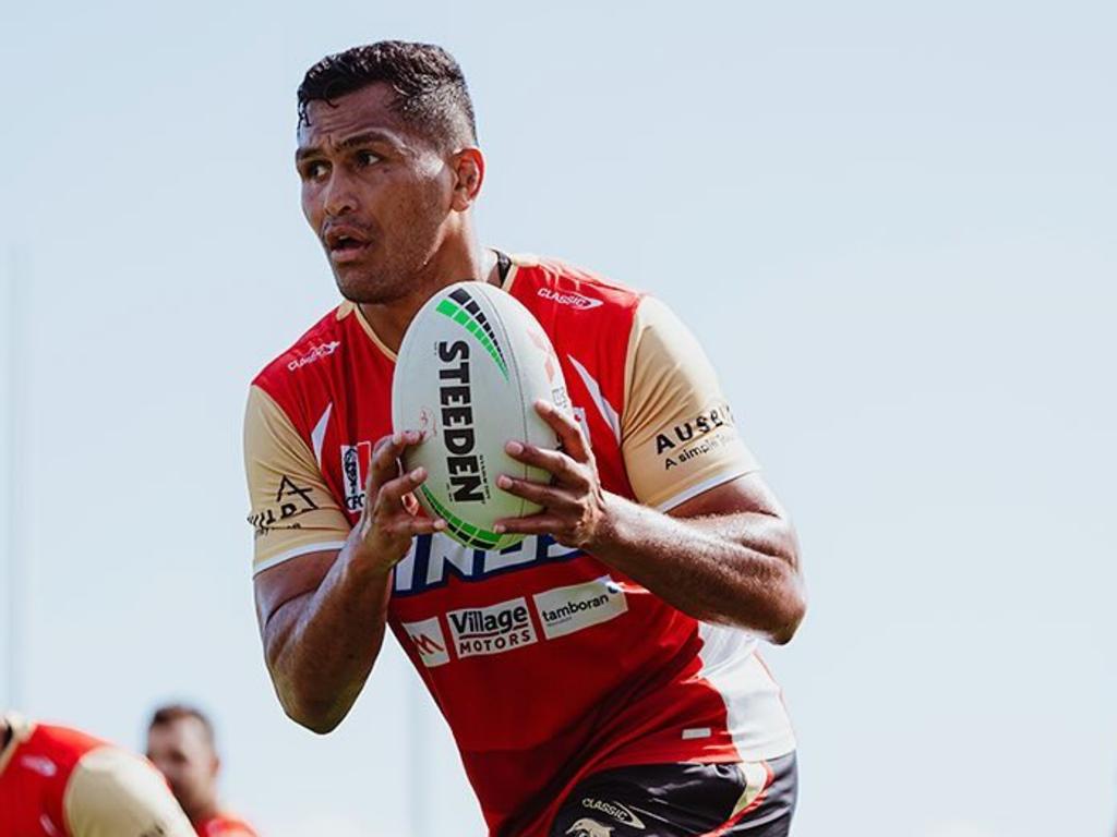 Daniel Saifiti could be set for more minutes at the Dolphins. Picture: Instagran