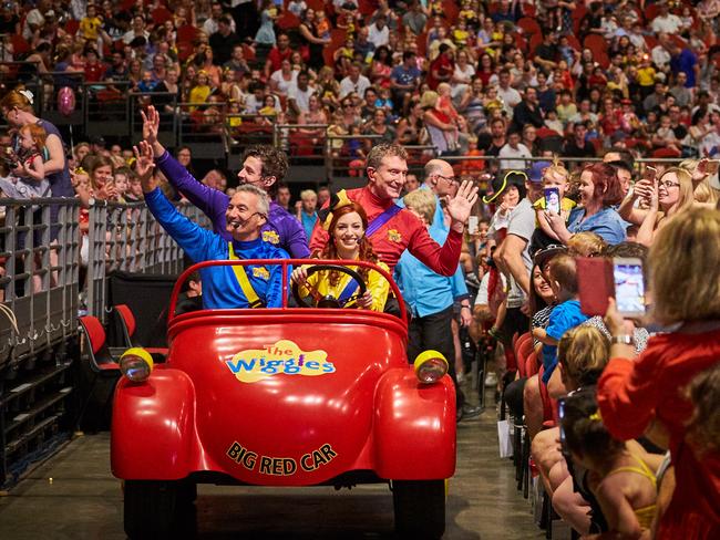 wiggles tour australia