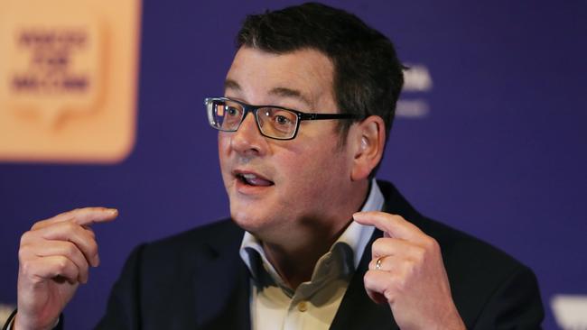 Daniel Andrews is clamping down harder on Melbourne. Picture: NCA NewsWire/David Crosling