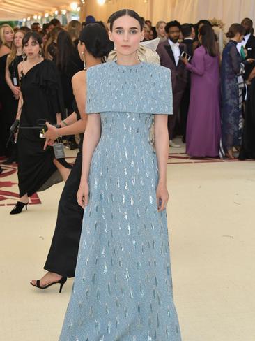 Rooney Mara attends the 2018 Met Gala. Picture: Getty