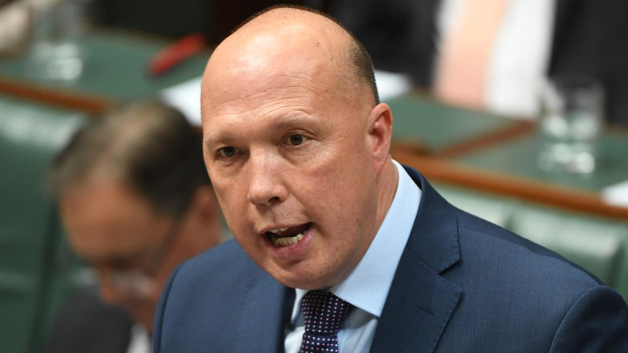 China has hit back at defence minister Peter Dutton. Picture: Tracey Nearmy/Getty Images.