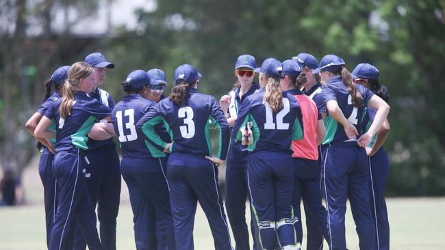 Underage 19 Female Championships; Various Matches played at Nudgee College Cricket Ovals 14.12.23 Pics by Stephen Archer