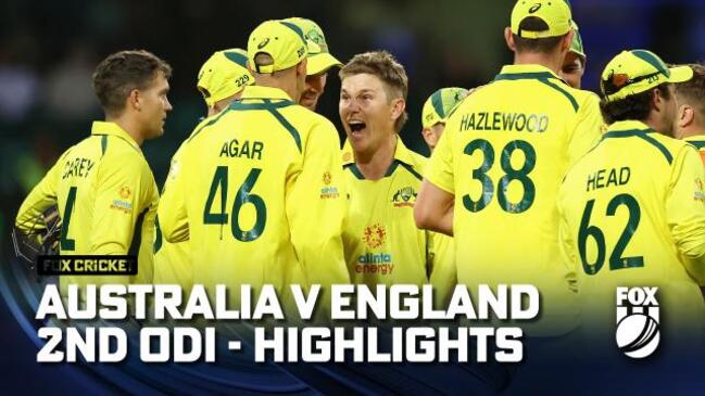 Australia v England 2nd ODI Highlights