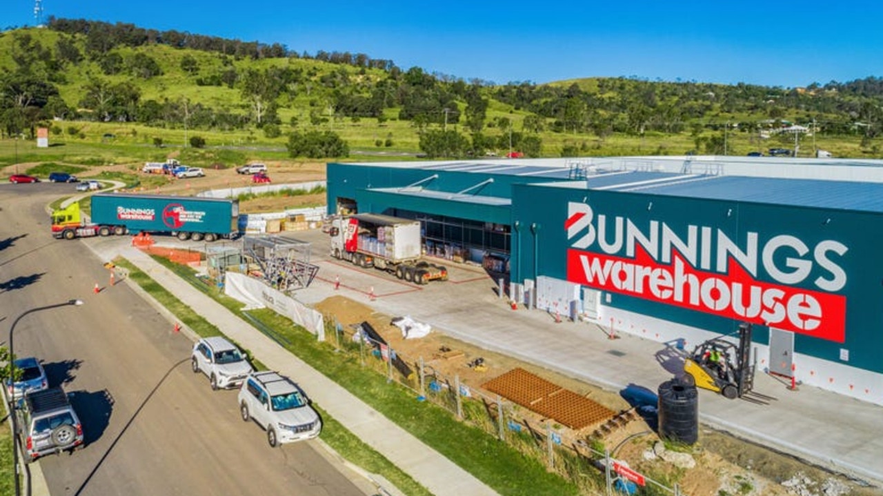 Bunnings Warehouse in Plainland is set to go under the hammer in late June, with real estate agents anticipating a sale fetching close to $20 million.