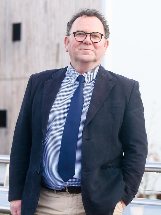 University of Tasmania pro vice chancellor (Launceston) Dom Geraghty at UTAS' Inveresk site in Launceston. Picture: PATRICK GEE