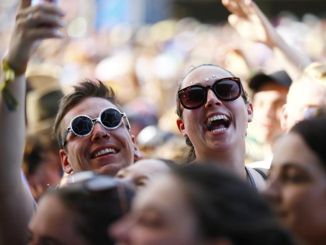 Falls Festival Day 3 at Marion Bay, New Years Eve. PICTURE: MATT THOMPSON