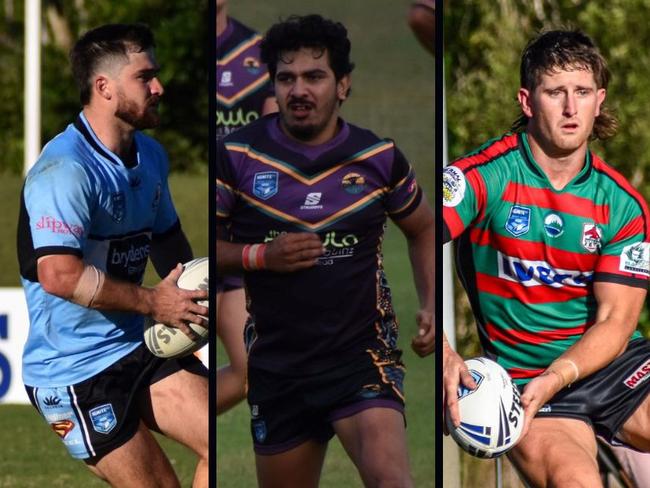 Players from the Ballina Seagulls, Evans Head Bombers and Bilambil Jets during the 2023 Northern Rivers Regional Rugby League (NRRRL) season. Picture: Emma Stockham/Max Ellis