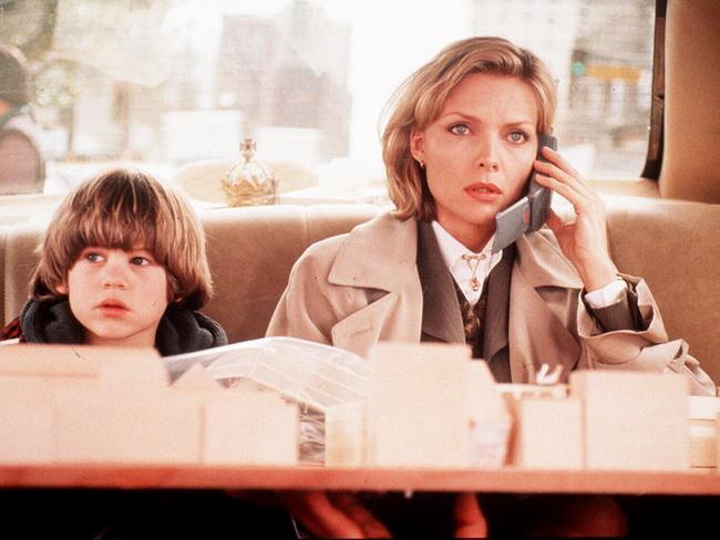 This movie is over 20 years old. Yet mothers are still attacked for their choices — whether they are working or not. Picture: One Fine Day / 20th Century Fox