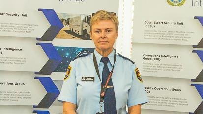 AC Sue Wilson. Pic Corrective Services NSW.