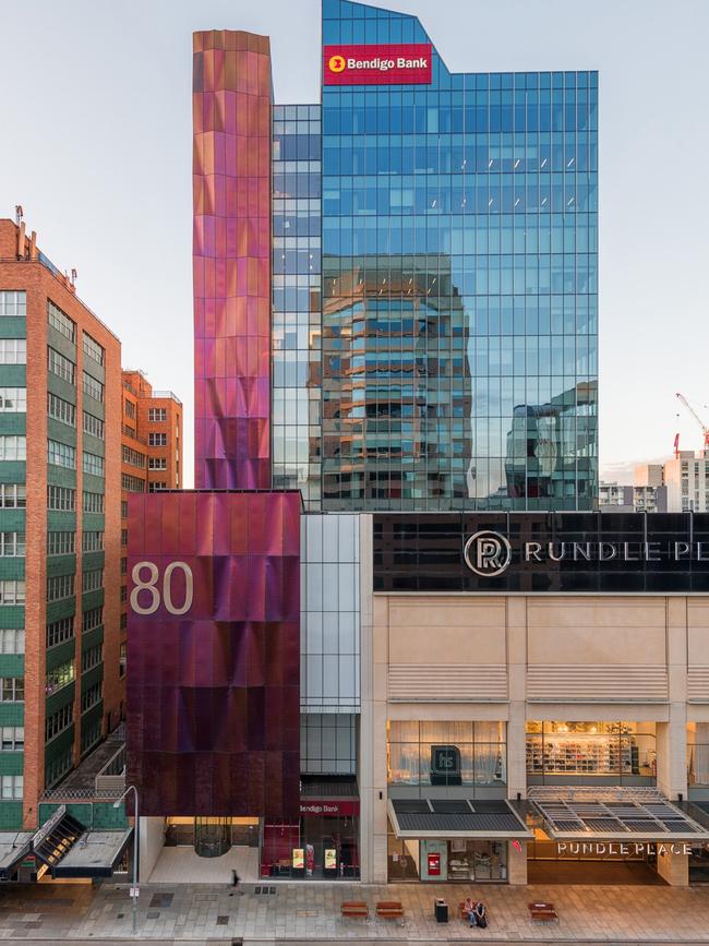 80 Grenfell St sold for $184.6 million in 2018. 