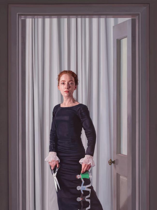 Jonathan Dalton ‘Natasha in the other room’ © the artist, image © Art Gallery of New South Wales, Jenni Carter Sitter: Natasha Walsh