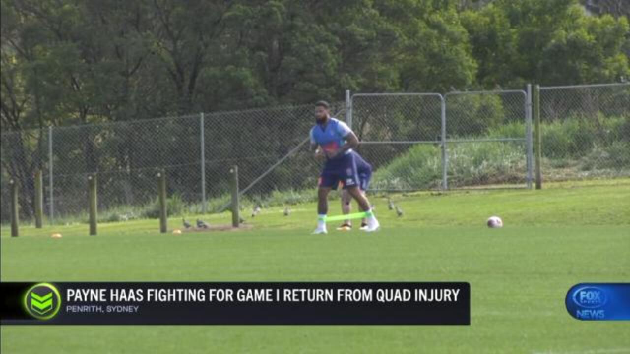Haas fighting injury for Origin return