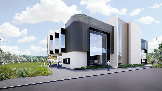 Mitcham Council proposed designs for a new $20m Blackwood Community Hub with new library and community services centre.