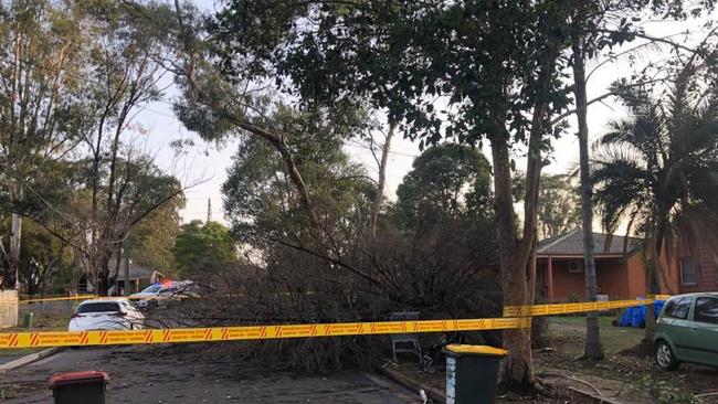 SES volunteers from Liverpool received 52 calls for assistance. Picture: Facebook