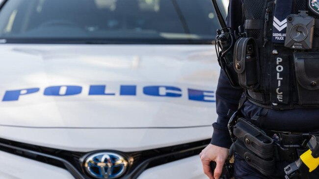 The Hume Police District officers attended the scene. Picture: QPS
