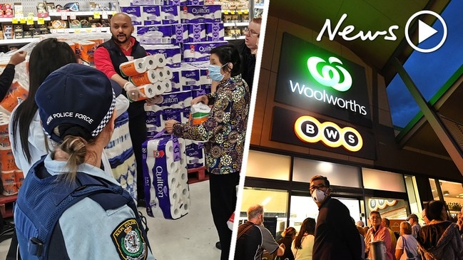 Coronavirus: Coles and Woolworths tighten social distancing rules