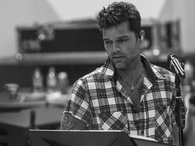EMBARGOED FOR APRIL 19: Exclusive behind the scenes/slash rehearsal shots of Ricky Martin's One World tour. Picture MUST CREDIT: Chino Lemus
