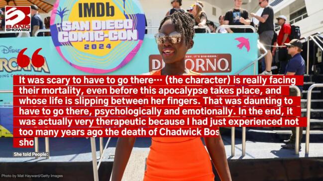 Lupita Nyong'o remembers late co-star Chadwick Boseman