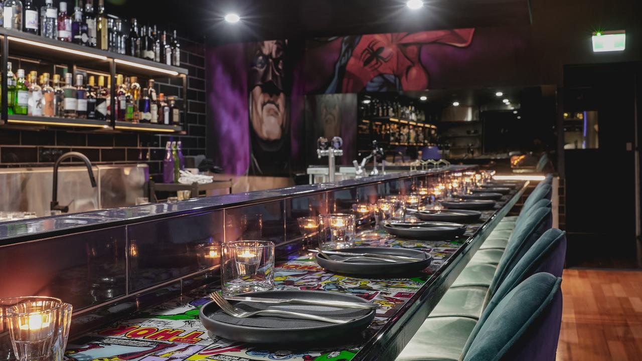 Superhero-themed bar and restaurant 1st Edition in Fortitude Valley.