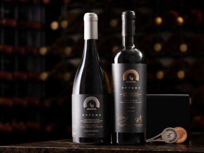 2020 Levantine Hill Optume Chardonnay and 2018 Levantine Hill Optume Shiraz