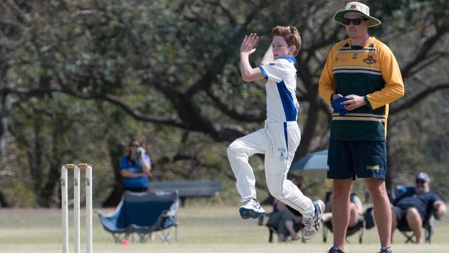 Action from the Level 2A cricket match between Northsiders and Strollers at Keith Sternberg Oval. Picture: Gary Reid