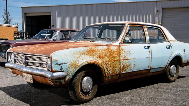 An old Holden Kingswood.