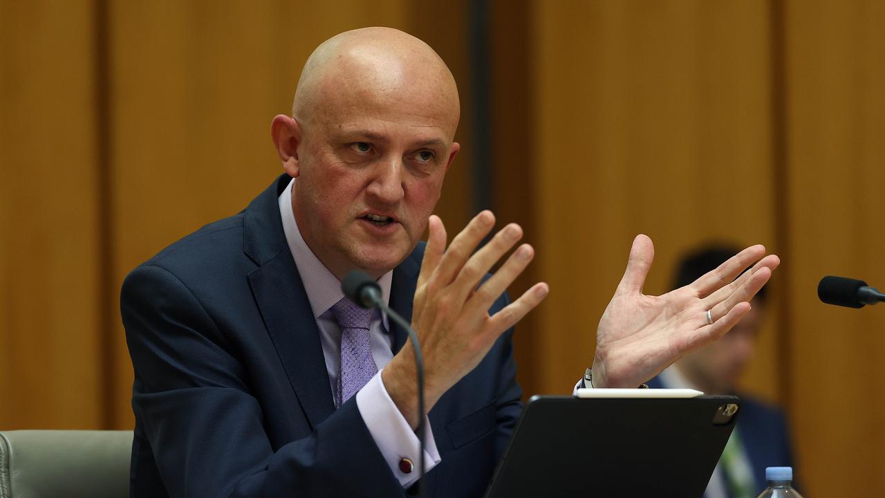 Mike Burgess, Director-General of Security at Parliament House in Canberra. Picture: NCA NewsWire / Gary Ramage