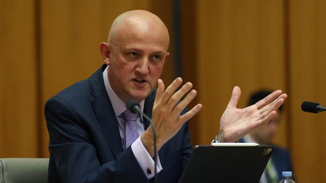 Mike Burgess, Director-General of Security at Parliament House in Canberra. Picture: NCA NewsWire / Gary Ramage