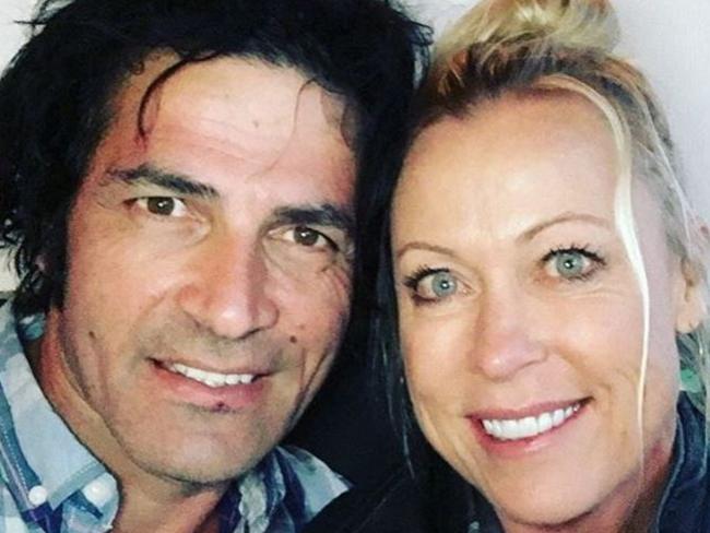Lisa Curry and Mark Tabone. Picture: Instagram