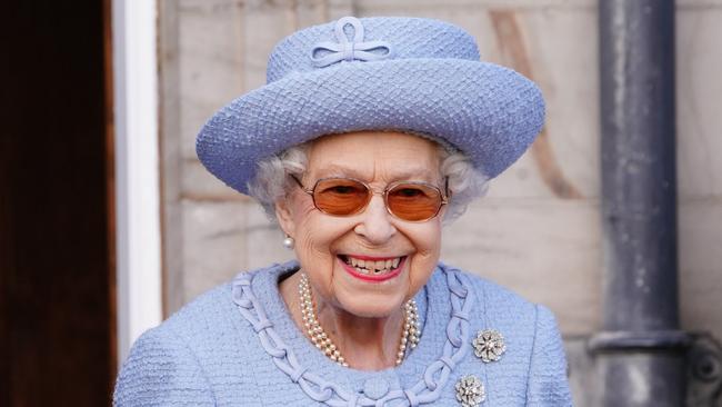 Queen Elizabeth II at the Queen's Body Guard for Scotland. Picture: Getty Images