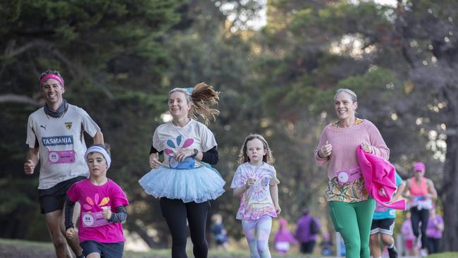 Mother's Day Classic run and walk at Bellerive. Picture: Chris Kidd