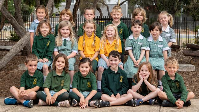 Torquay College Preps Class FA: Back row L-R Rosie Rudd, Isla Morrison- Graham, Olivia Grayling, Lenny Chisholm- Moser, Beau Haworth, Zephyr Robert Middle Row L-R Rowan Baird, Lucy Hubber, Violet Law, Ella Lynch, Sienna Wilson, Francesca Kohn Bottom Row L-R Judd McKenzie, Ivy Turner, Quinn Hall , Hudson Gray, Teddy Andrews, Franklin Brown
