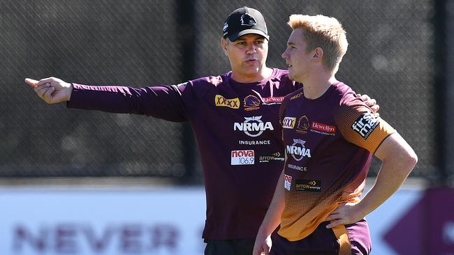 Seibold is building his own Broncos empire. Photo: AAP Image/Dan Peled